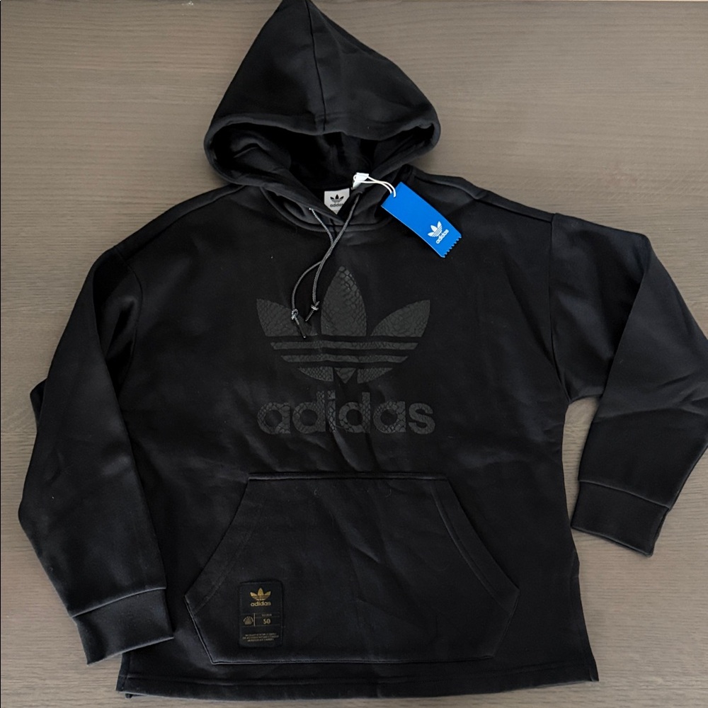 Adidas hoodie pull over sweatshirt